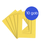 HESTER M3 tīrīšanas lupatiņas 10 gab. (dzeltenas)